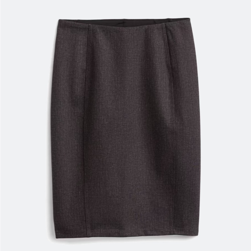 Elegant Gray Pencil Skirt NWT